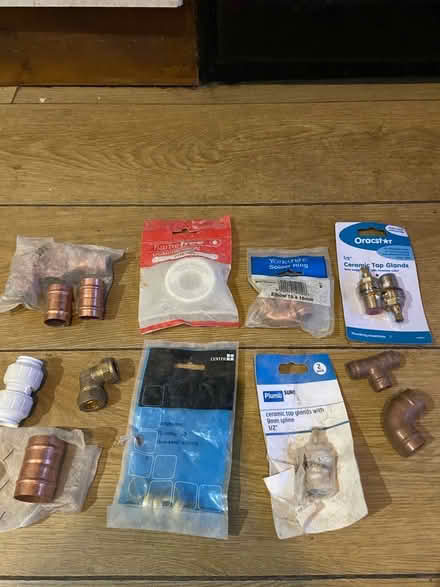 Photo of free Plumbing bits,copper pipe and PTFE tape (St Just TR19) #1