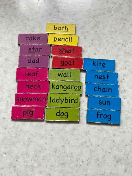 Photo of free 20 Word Magnets (Jennett's Park RG12) #1