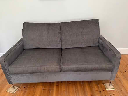 Photo of free Two grey sofas (Headington Quarry OX3) #1