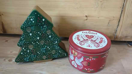 Photo of free Small Xmas biscuit tins (Kendal LA9) #1