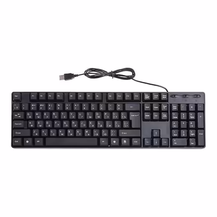 Photo of VGA cable and PC keyboard (Pollokshaws G43) #2