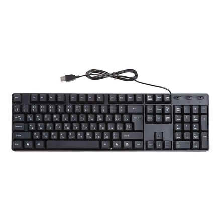 Photo of VGA cable and PC keyboard (Pollokshaws G43) #2