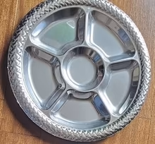Photo of free Plastic (Metallic Look) Party Tray (Mooney's Bay) #1