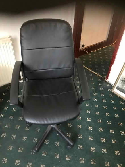 Photo of free Black office chair (Kingston) #1
