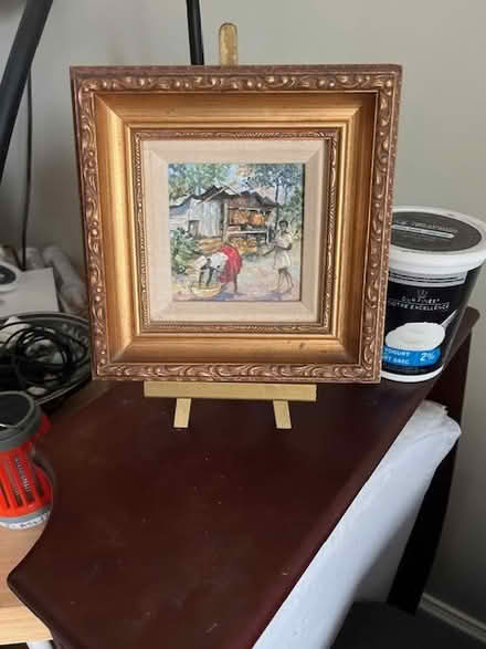 Photo of free Small framed pic with stand (Golden Triangle) #1