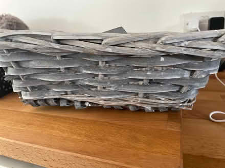 Photo of free Shallow wicker basket/ tray (Broughton PR3) #2