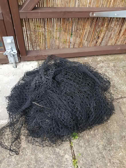 Photo of free Large amount of black garden netting (Eastbourne BN21) #1