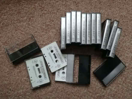 Photo of free Cassette tapes (can be recorded over) or cases (Westhoughton BL5) #2
