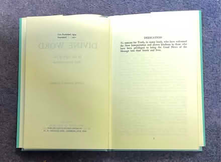 Photo of free The Divine Word. Book. (AB15) #4