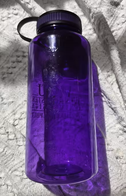 Photo of free West Chester U. (WCU) Water Bottle (Southwest Center City (GradHo)) #2