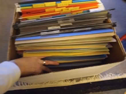 Photo of free Surplus used file folders, ring binders, suspension files... (Coleshill B46) #2