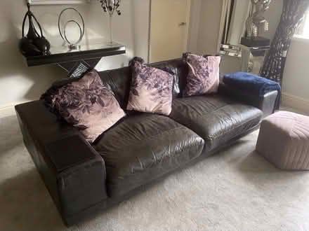 Photo of free Large Italian Sofa (Walkden M28) #1