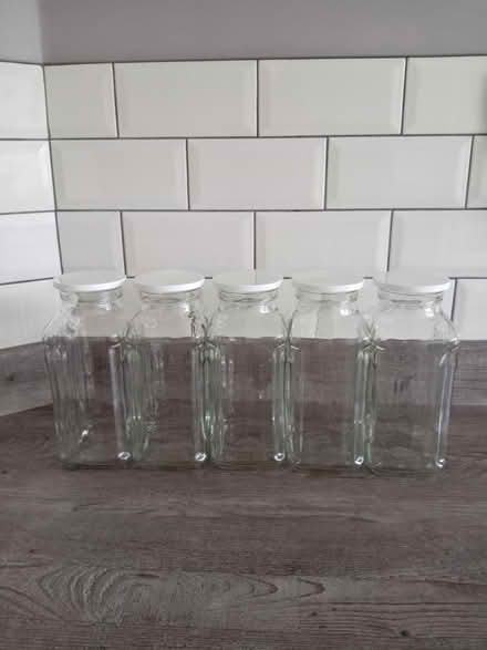 Photo of free Glass storage jars (Durham) #1