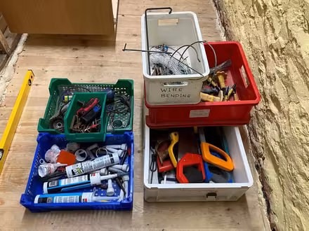 Photo of Strong plastc stacking crates/totes (Knighton) #1