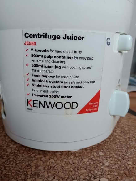 Photo of free Juicer (Balerno EH14) #2