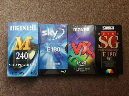 Photo of free Blank Recordable VHS tapes (Westhoughton BL5) #2