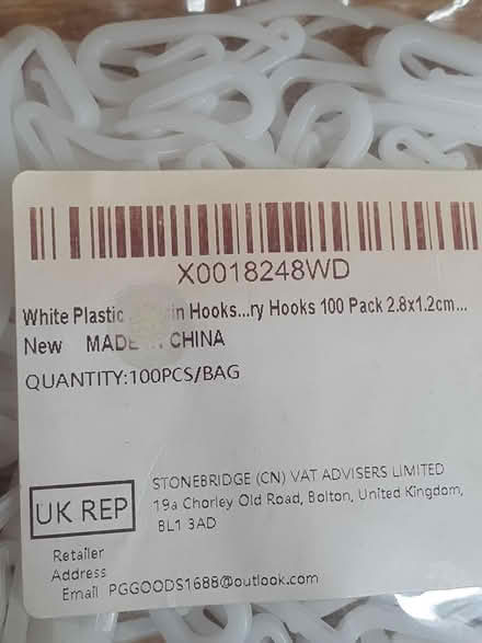 Photo of free Curtain hooks (Twickenham TW2) #3