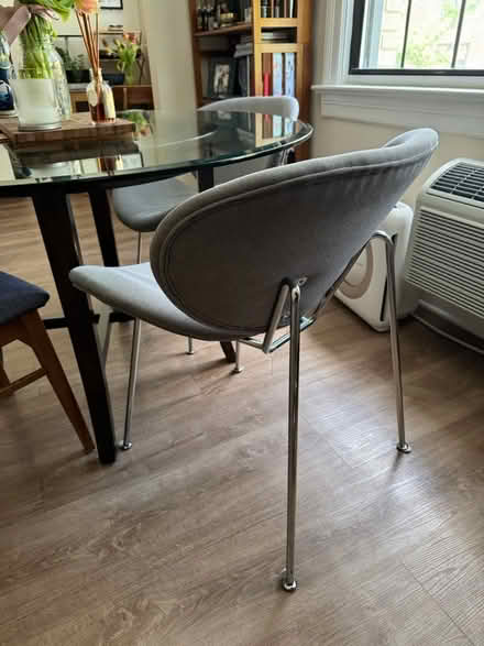 Photo of free Grey Chairs (Woodley Park) #3
