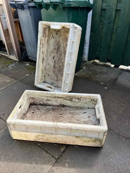 Photo of free Fish Boxes as Planters (Gyle EH12) #1