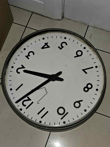 Photo of free Itr vintage wall clock, no glass (BR1) #1