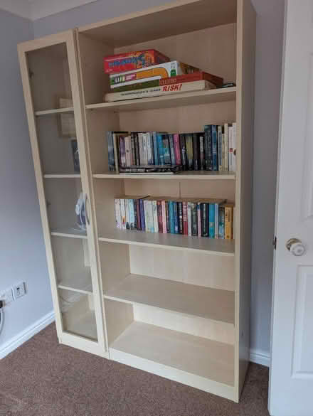 Photo of free IKEA Display Cabinet / Bookshelves (Woodmancote) #1
