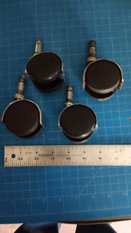Photo of free Office chair casters (19095) #1