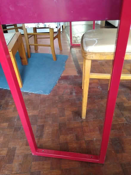 Photo of free Wide shallow desk with two drawers (Kings Sutton OX17) #2