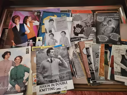 Photo of free Vintage knitting patterns (Ashurst Wood RH19) #1