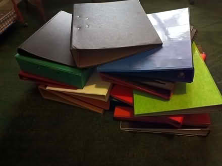 Photo of free Surplus used file folders, ring binders, suspension files... (Coleshill B46) #1