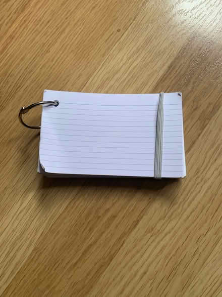 Photo of free Wilko flash card deck (High Wycombe) #1