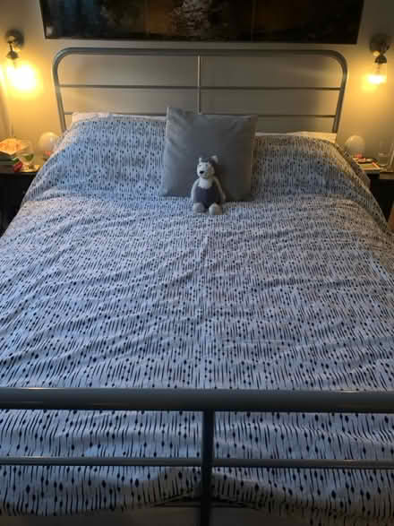 Photo of free Queen size iron bed frame (Bramhall, SK7) #3