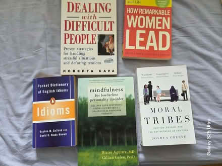 Photo of free Self help books and one on idioms (Brasside DH1) #1
