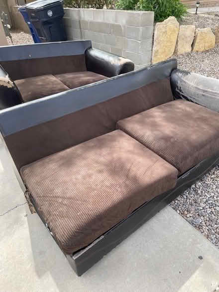 Photo of free Sectional Couch and Love Seat (Northwest Albuquerque) #3
