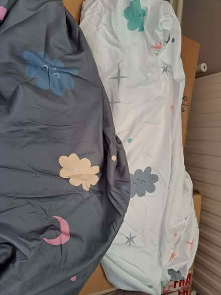 Photo of free Toddler bed fitted sheets (Stone Cross BN23) #1