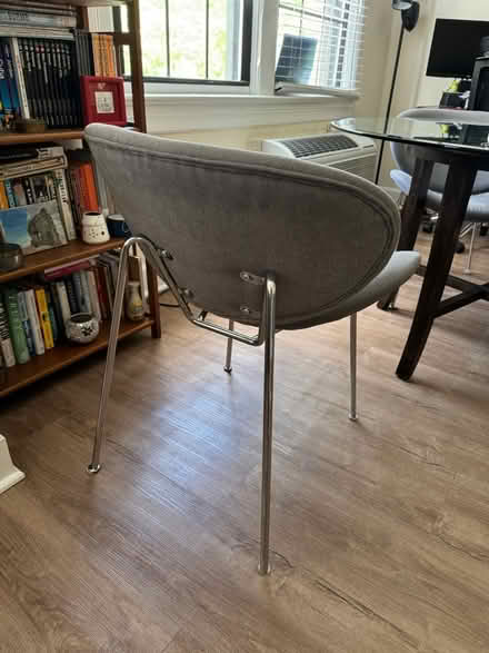 Photo of free Grey Chairs (Woodley Park) #4
