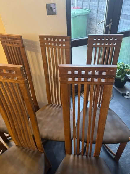 Photo of free Dining chairs 6 (Bolton) #2