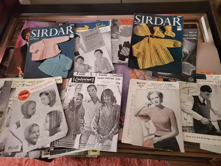 Photo of free Vintage knitting patterns (Ashurst Wood RH19) #2