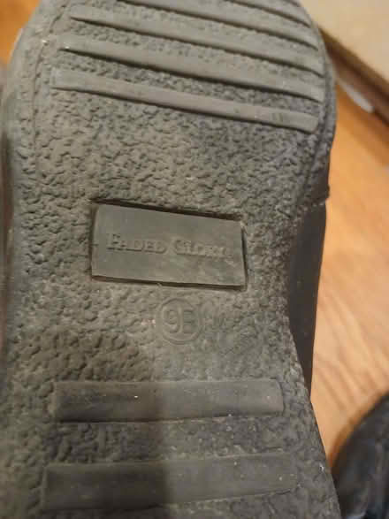Photo of free Mens size 9 black leather shoes (Mountain View near downtown) #2