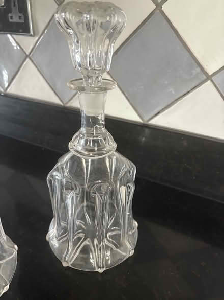 Photo of free Two glass decanters (Borrowash DE72) #2