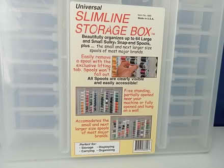 Photo of free Thread Spool Storage Box (East Kilbride - Greenhills) #1