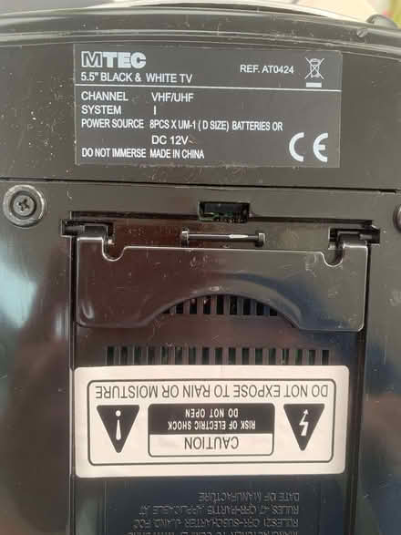 Photo of free Pair of old mini b&w tvs, very retro (Brownsover CV21) #3