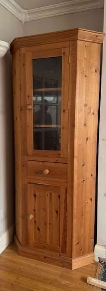 Photo of free Display/drinks cabinet corner unit (Southwick BN42) #1