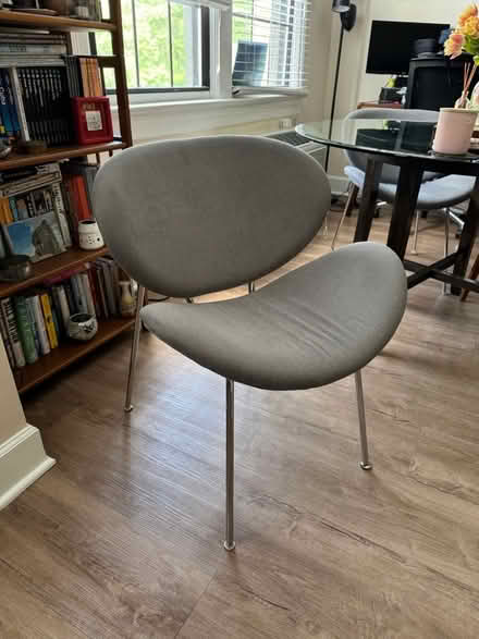 Photo of free Grey Chairs (Woodley Park) #1
