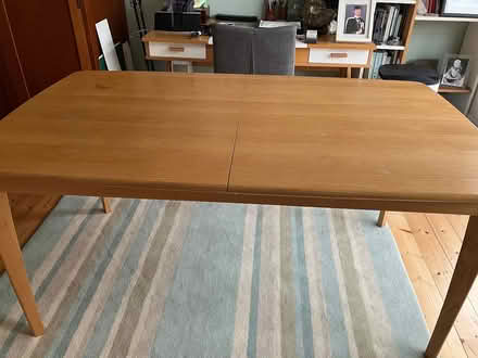 Photo of free oak veneer table (West Bridgford NG2) #2