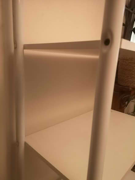 Photo of free 4 Shelf Unit / Book Shelf in White (Wollaton NG8) #4