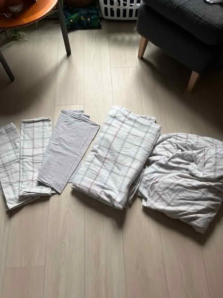 Photo of free Double bed flannel sheets (Golden Triangle) #1