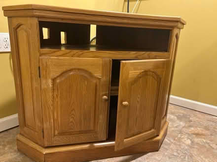 Photo of free Corner TV/Entertainment stand (Brookeville) #2