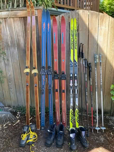 Photo of free Nordic ski equipment (NE Seattle, near Roosevelt HS) #1
