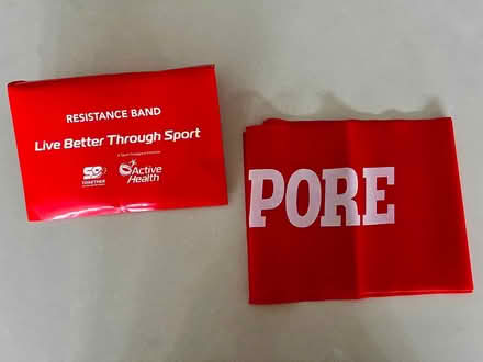 Photo of free Resistance band (Serangoon MRT station) #1