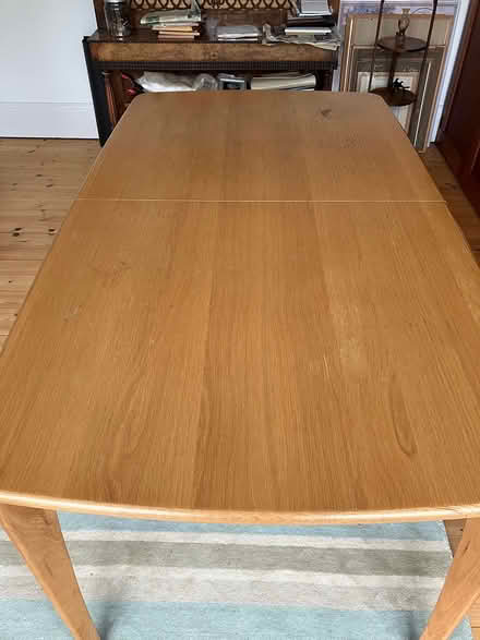 Photo of free oak veneer table (West Bridgford NG2) #1